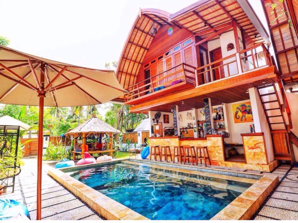 Gili T Sugar Shack Hotel Gili Trawangan Exterior photo